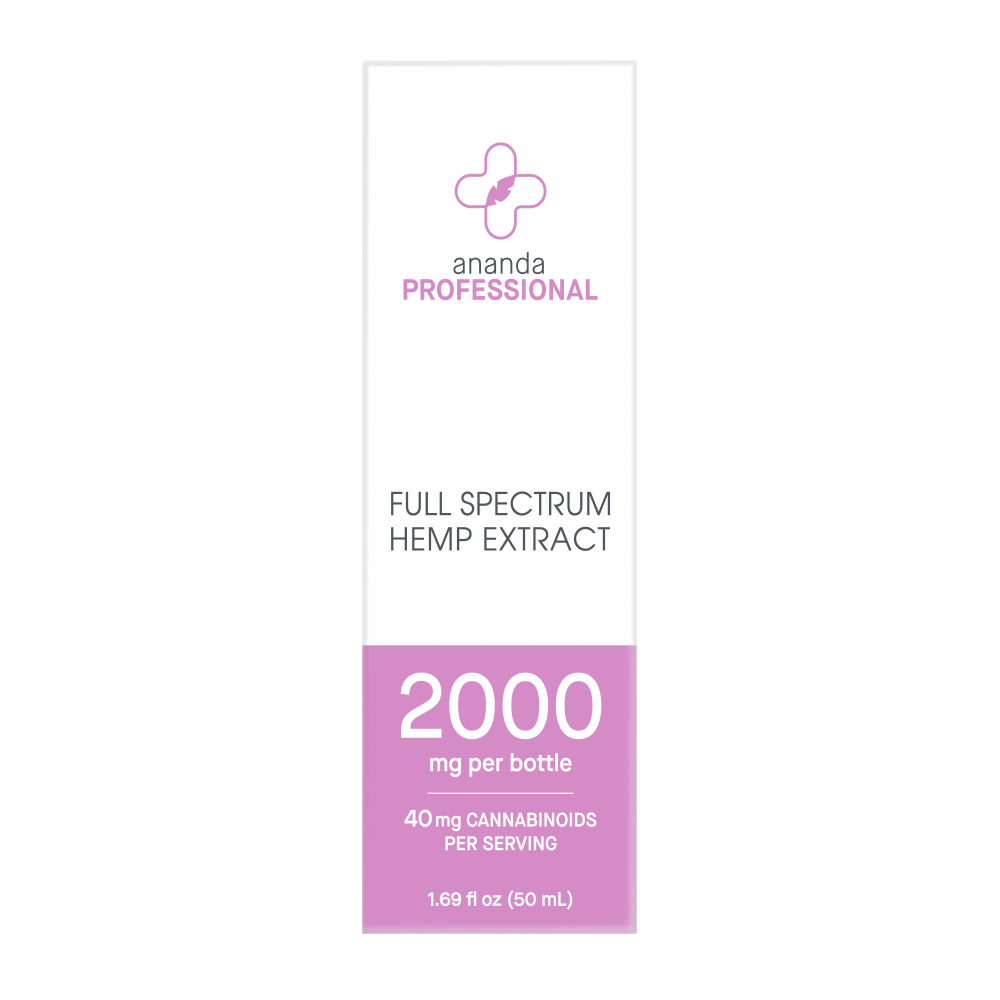 2000mg Full Spectrum CBD Tincture