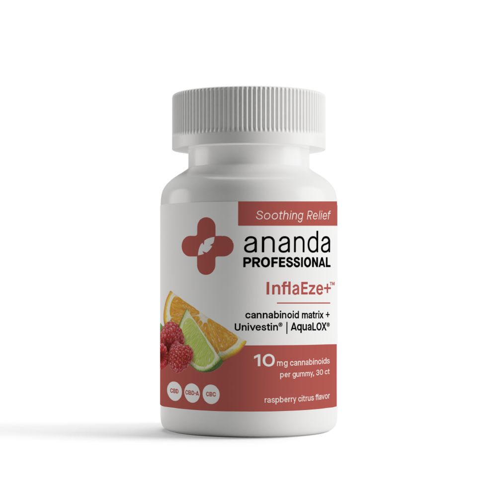 InflaEze+ | CBD Gummies for Pain & Inflammation | Ananda Professional