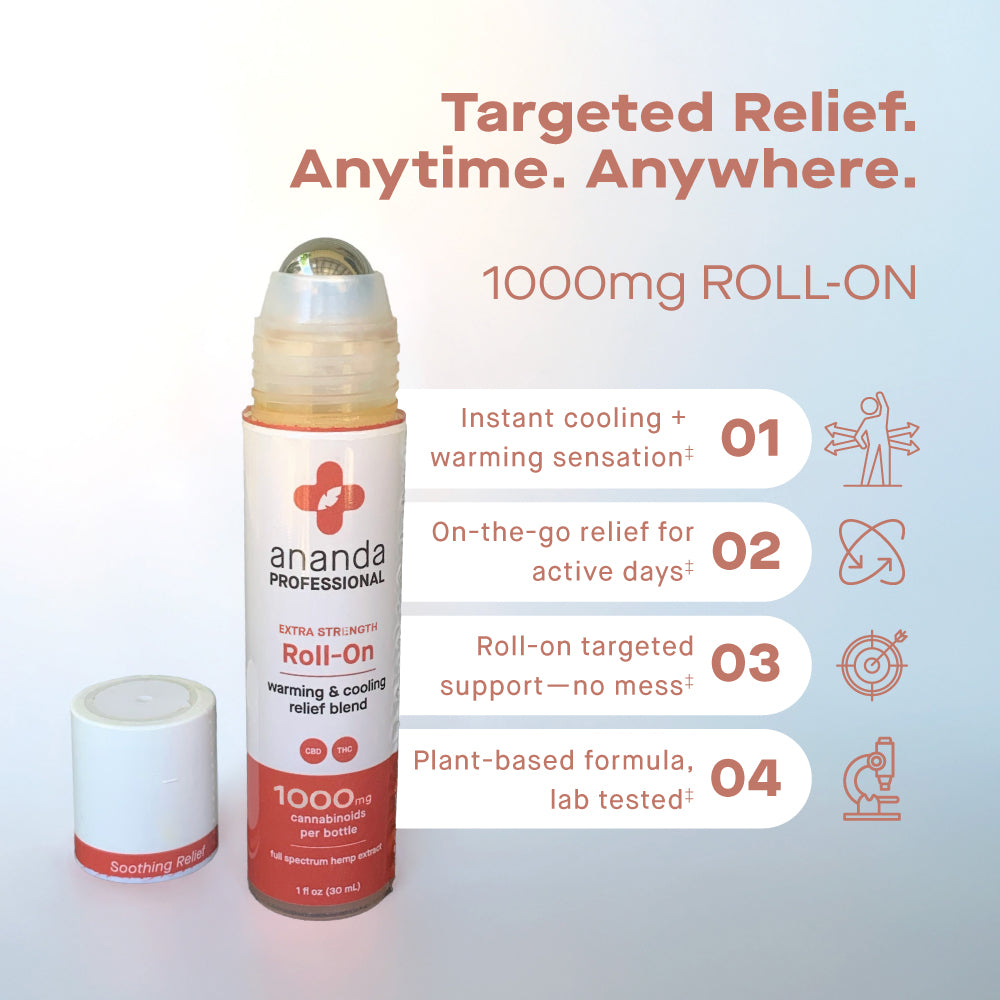 1000mg CBD-Infused Soothing Roll-on