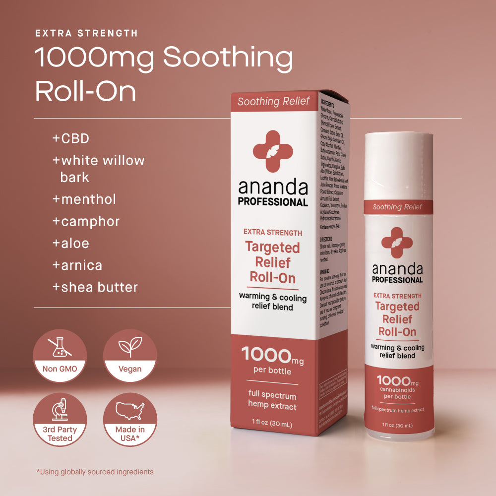 1000mg CBD-Infused Soothing Roll-on