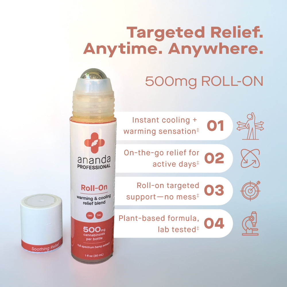 500mg CBD-Infused Soothing Roll-on