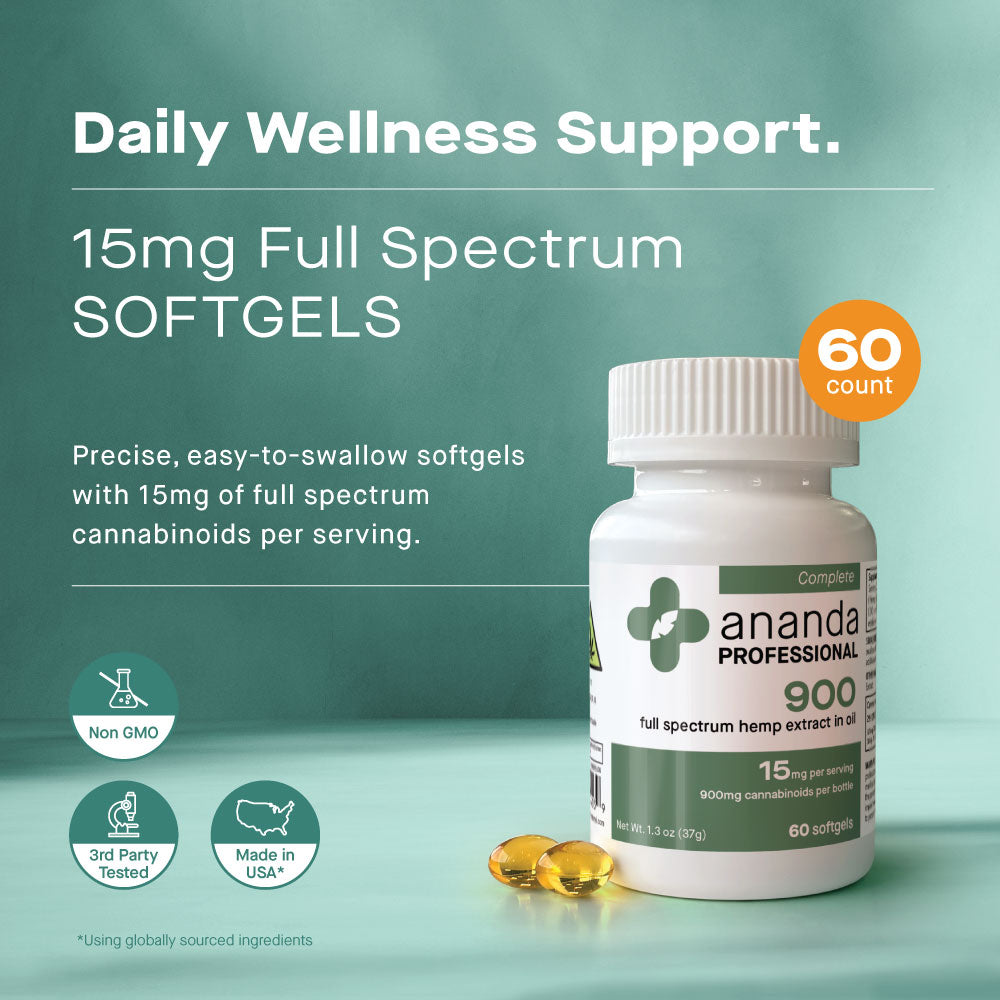 Full Spectrum CBD Softgels Bundle | 3-Month Supply | 15mg per serving
