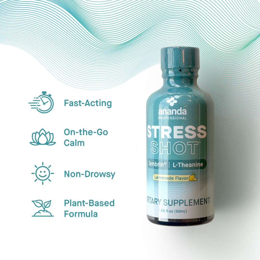 Ananda Stress Shot | Zembrin (kanna) + L-Theanine (4pk)
