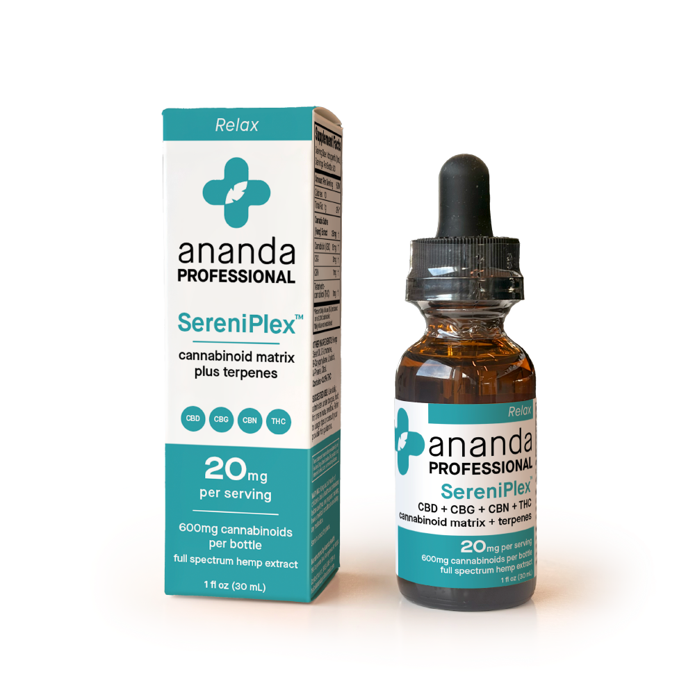 SereniPlex Stress Tincture | 600mg per bottle