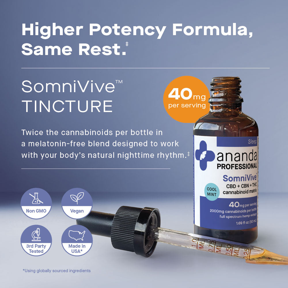 SomniVive Sleep Tincture | 2000mg per bottle