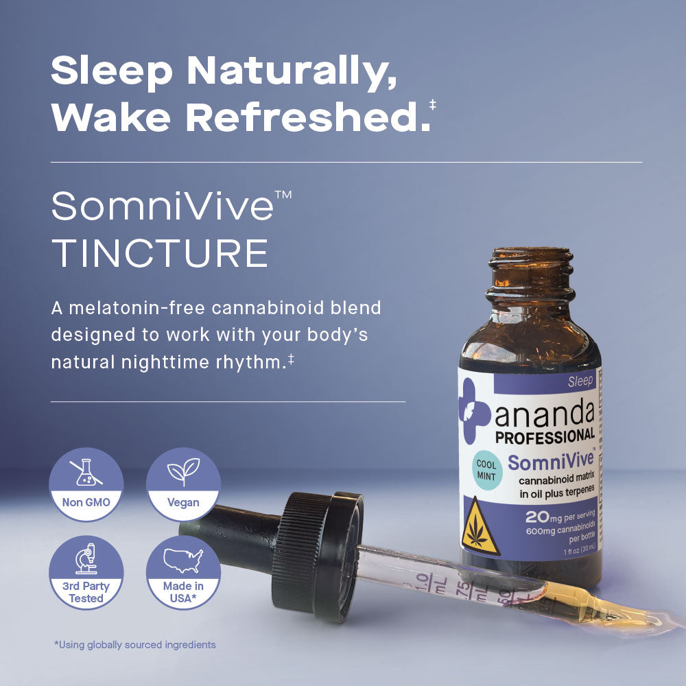 SomniVive Sleep Tincture | 600mg per bottle