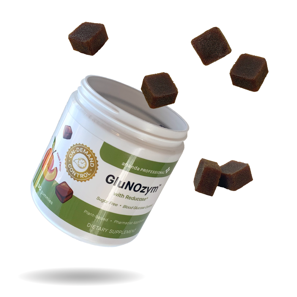 GluNOzym Gummies Peach flavor - Blood Glucose Support