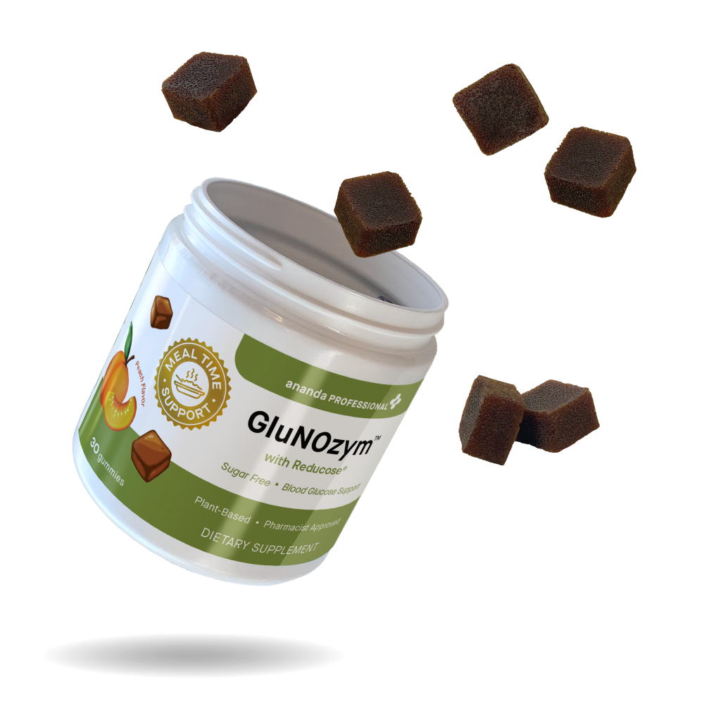 GluNOzym Gummies Peach flavor - Blood Glucose Support