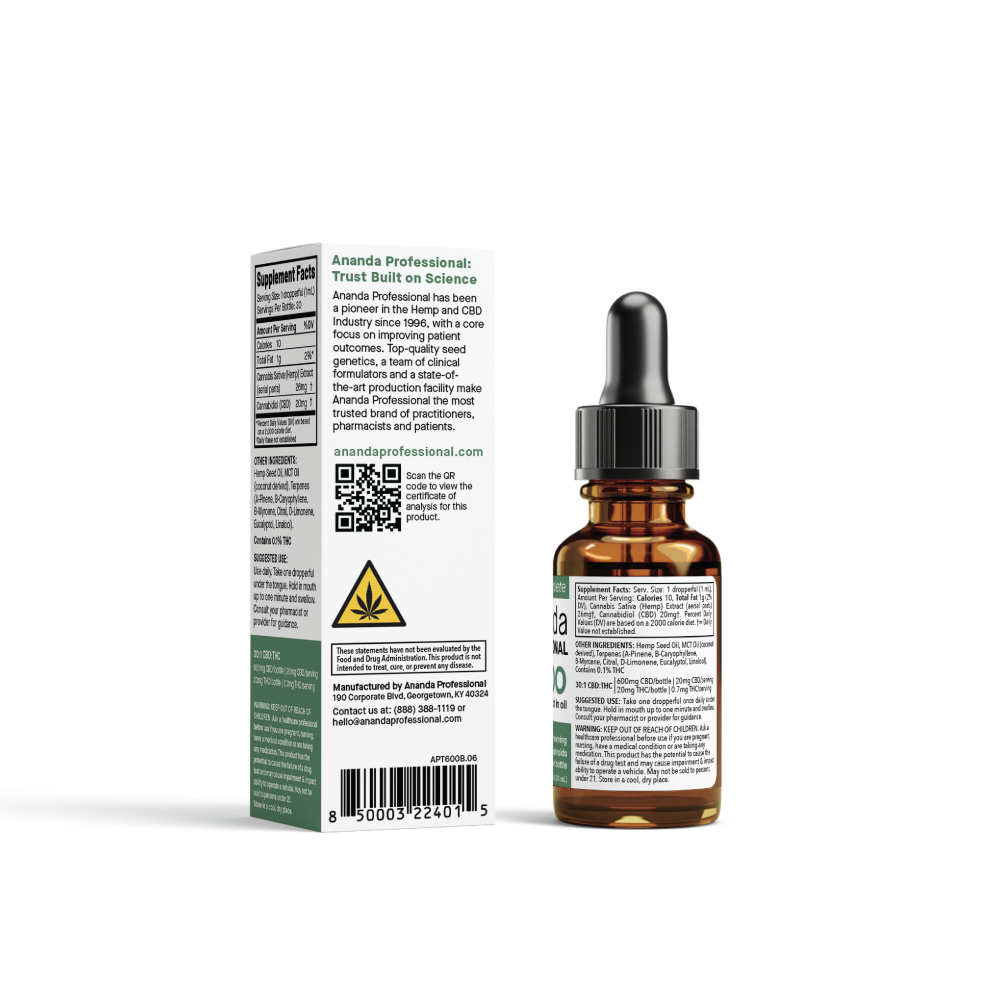 600mg Full Spectrum CBD Tincture