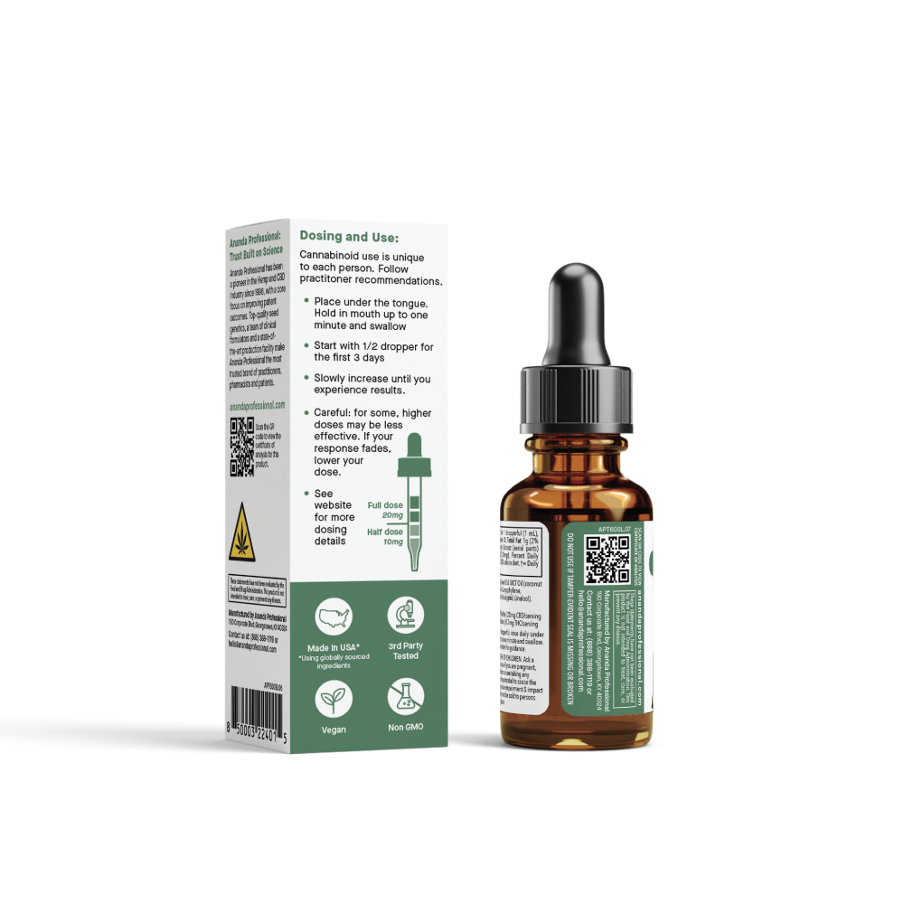 600mg Full Spectrum CBD Tincture
