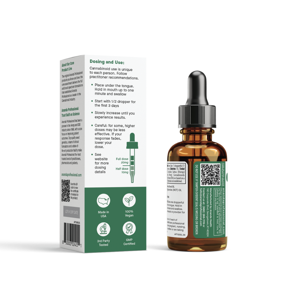 1000mg Full Spectrum CBD Tincture