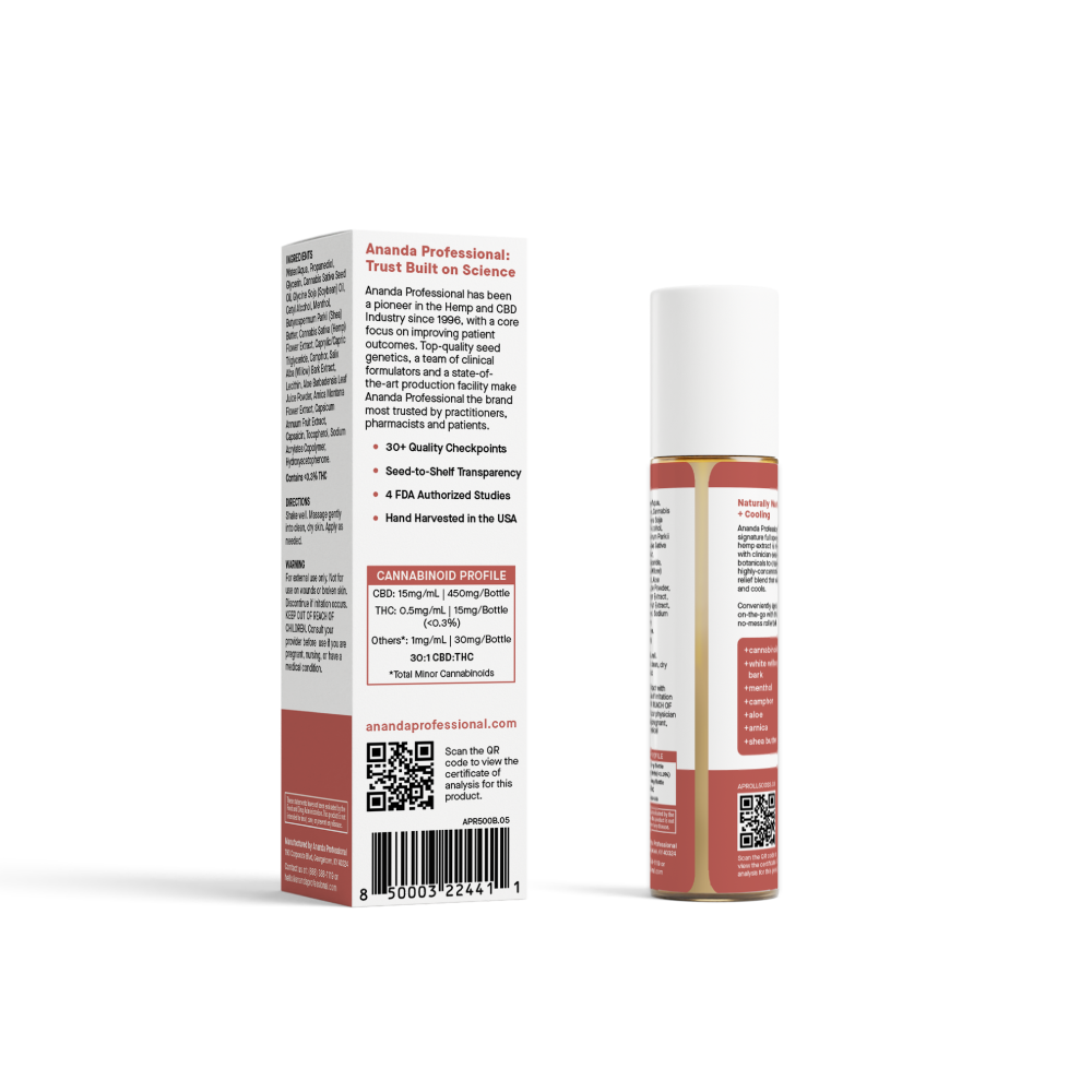 500mg CBD-Infused Soothing Roll-on