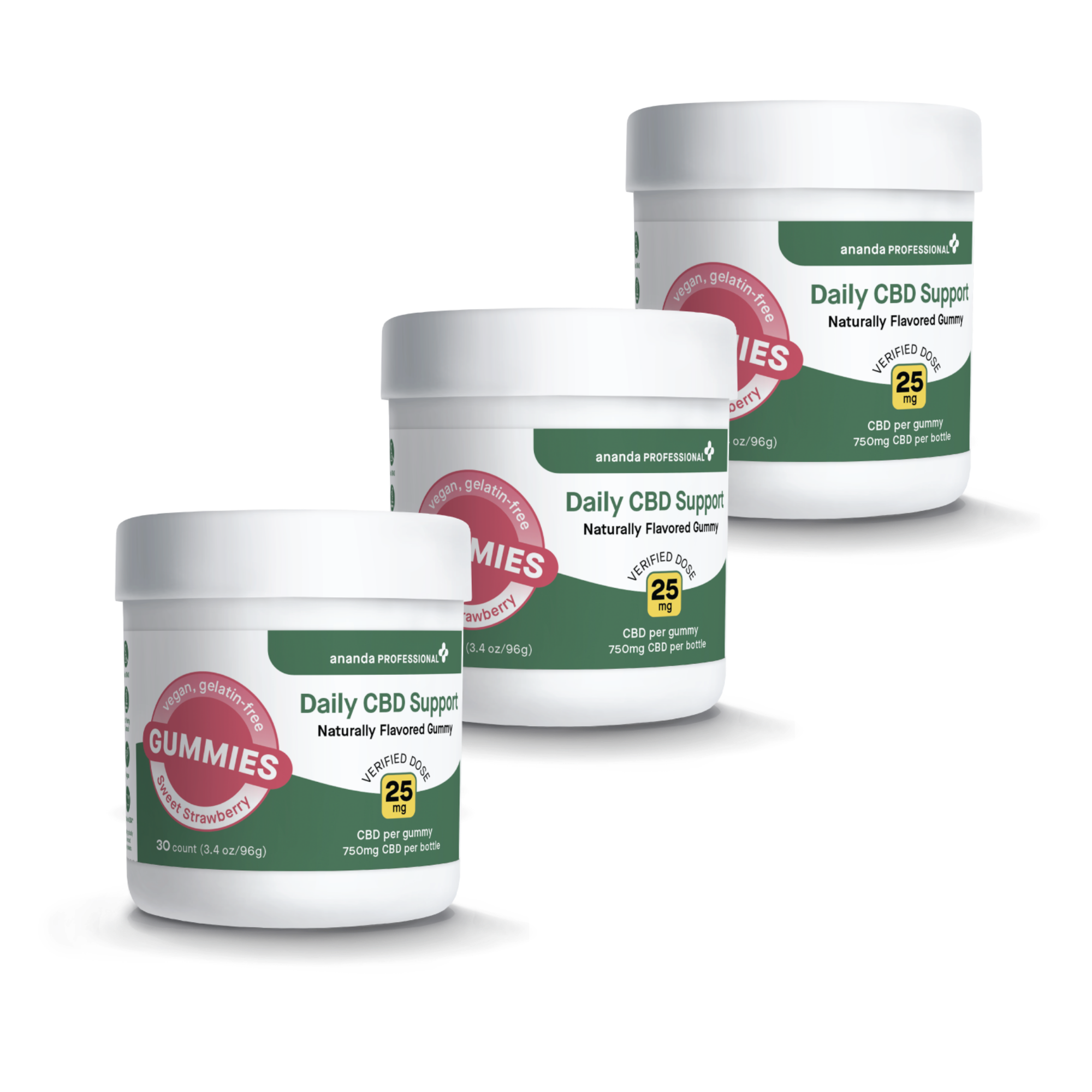 CBD Fruit Chews Bundle | 3-Month Supply | 25mg per serving