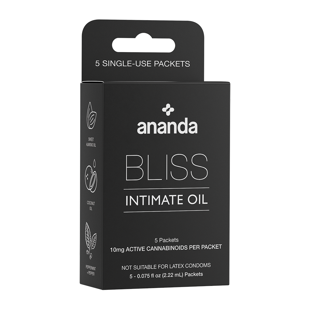 Bliss Intimate Oil Trial Packs 5-pack